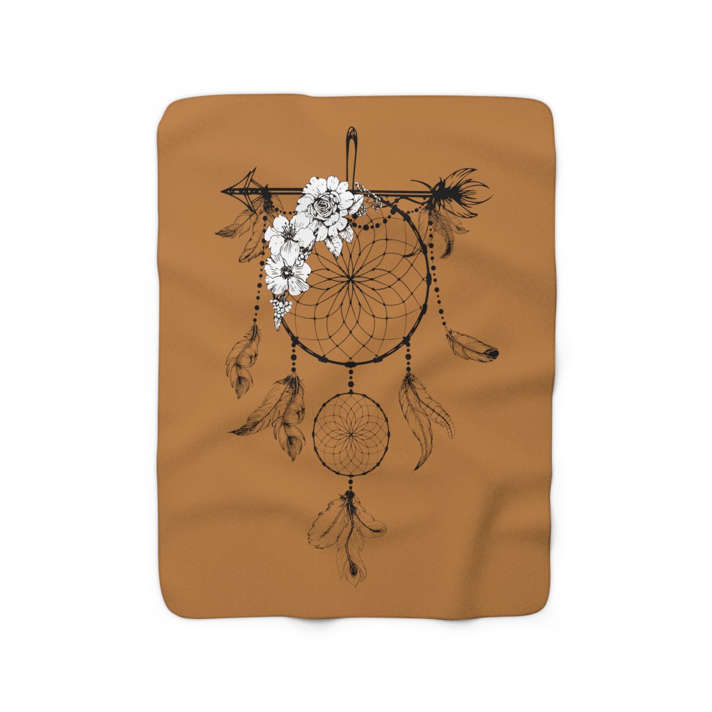 LUXURIOUS COZY BLANKET: THE EPITOME OF COMFORT AND WARMTH | Dream Catcher2 Light Brown