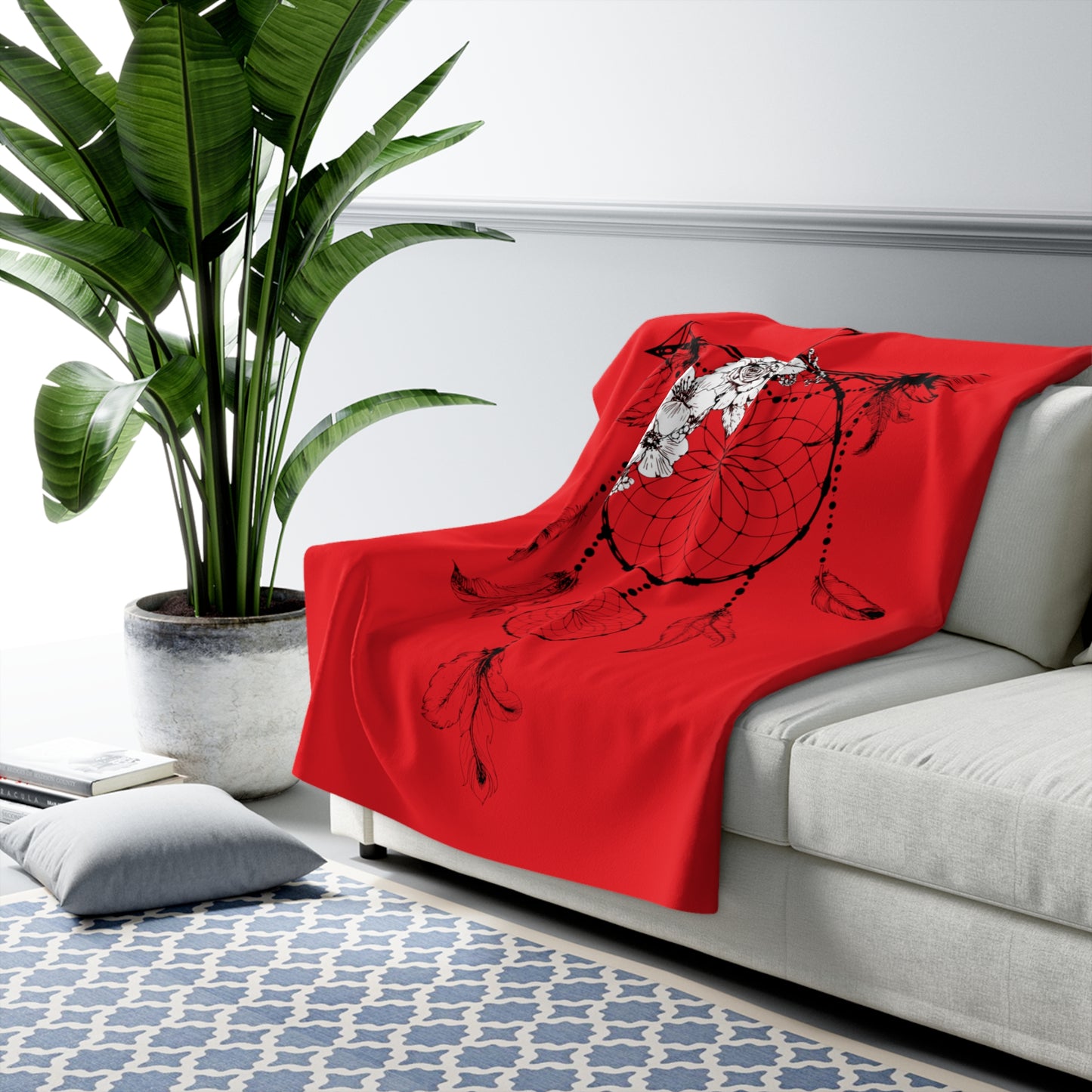 LUXURIOUS COZY BLANKET: THE EPITOME OF COMFORT AND WARMTH | Dream Catcher2 Red