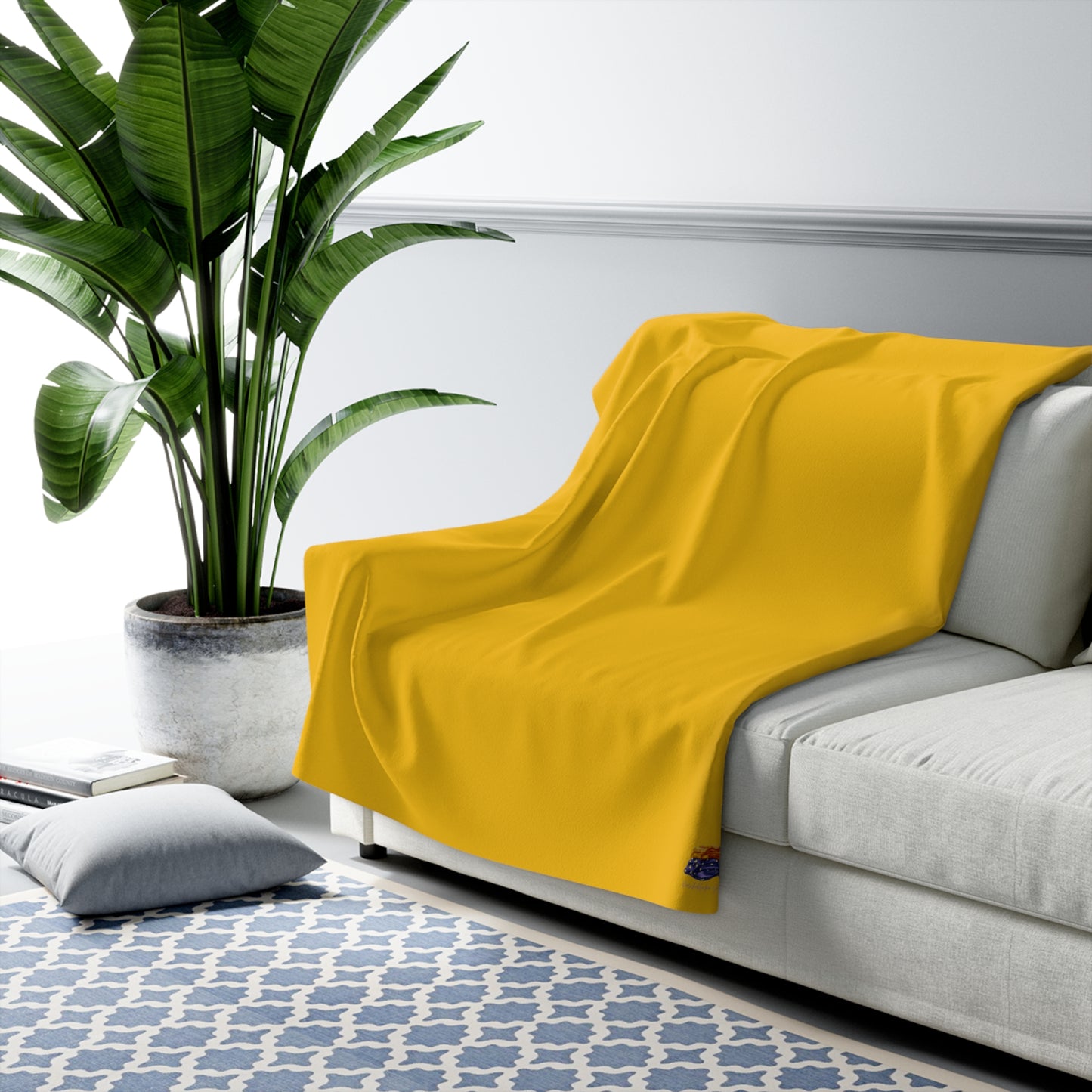 LUXURIOUS COZY BLANKET: THE EPITOME OF COMFORT AND WARMTH | Yellow