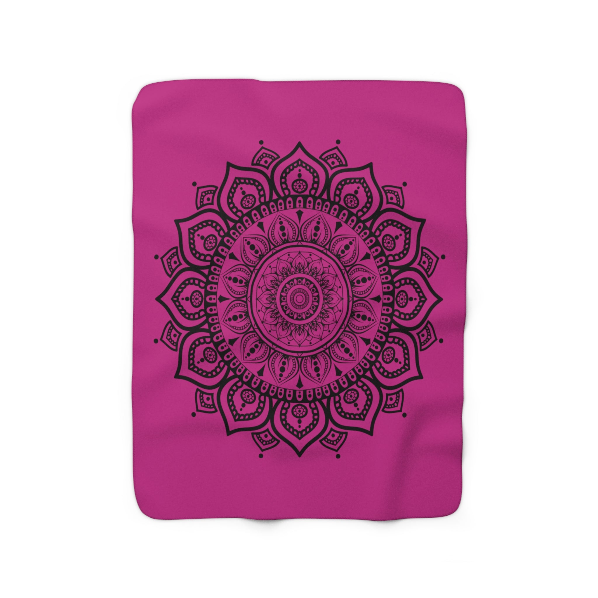 KUSCHELDECKE  Mandala Pink