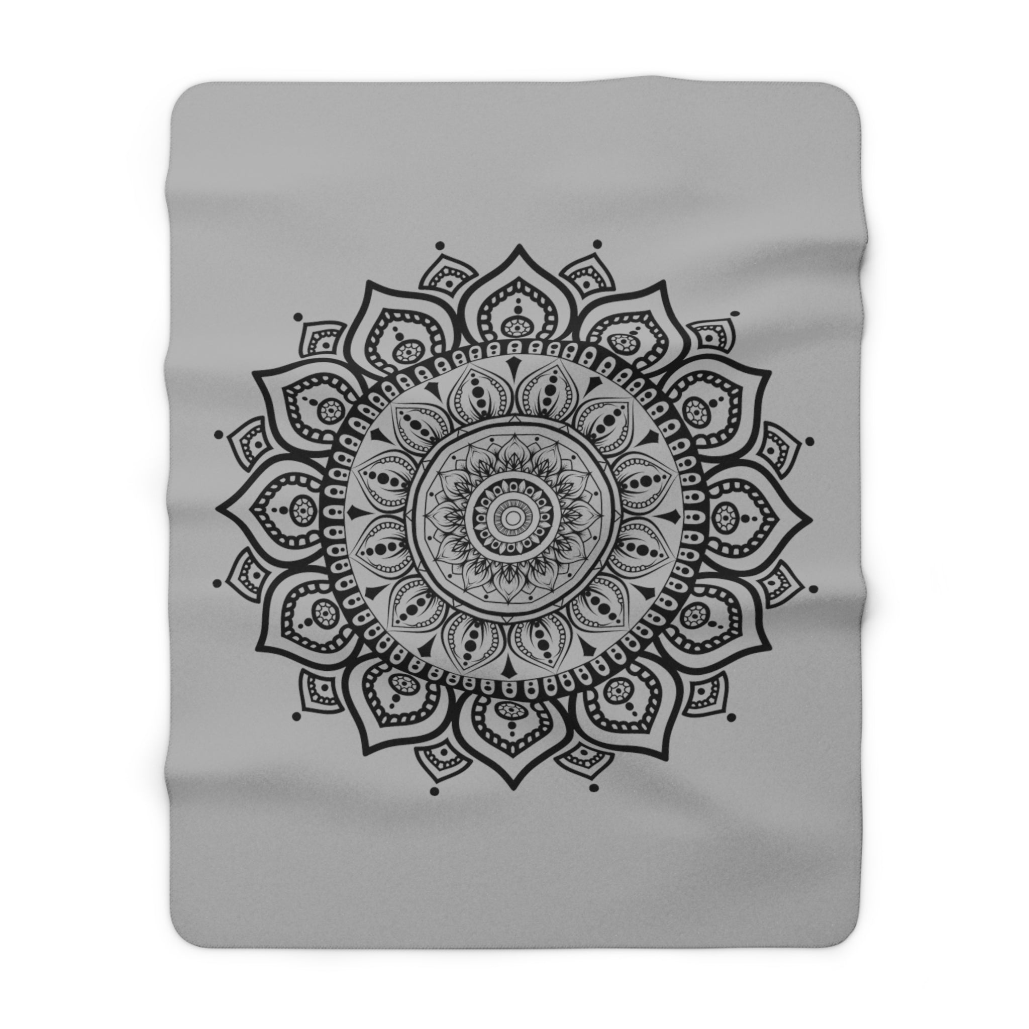 Kuscheln Sie sich ein mit dieser luxuriösen Mandala-Grau-Kuscheldecke von Kuscheldecken Shop. Der Inbegriff von Komfort und Wärme, diese exquisite Decke eignet sich perfekt für Momente der Entspannung und des Stils.