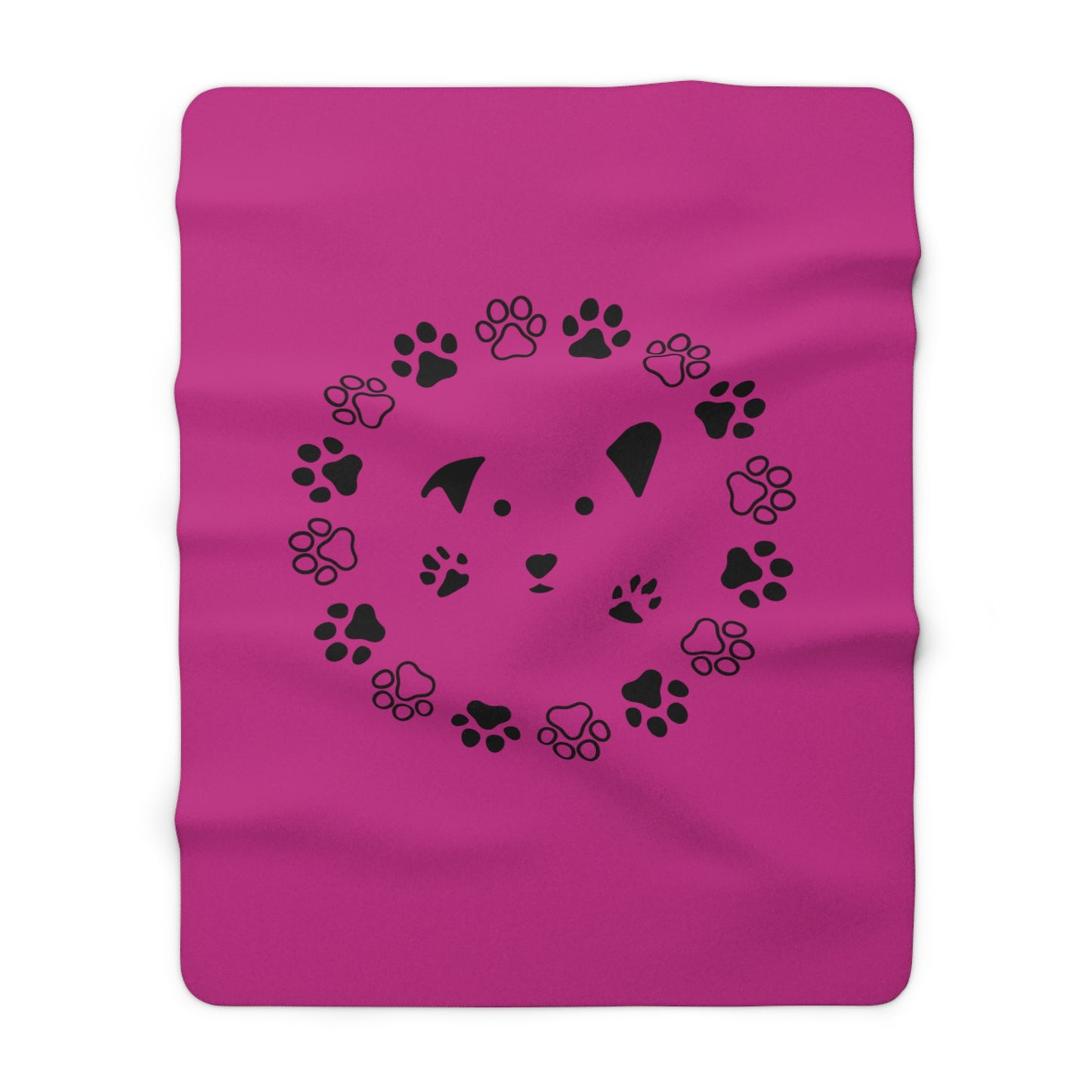 Kuscheldecke für Hunde : Pink