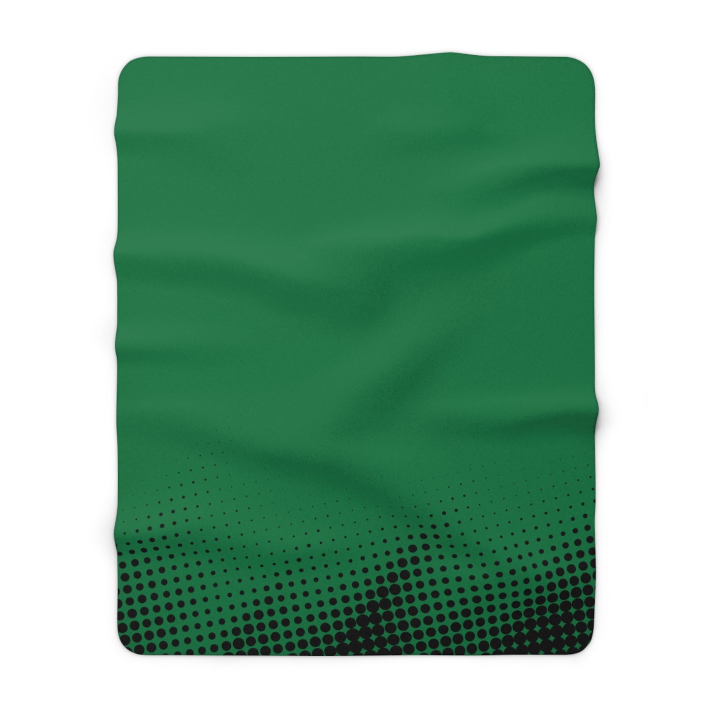 LUXURIOUS COZY BLANKET: THE EPITOME OF COMFORT AND WARMTH | Waves Dots Dark Green 