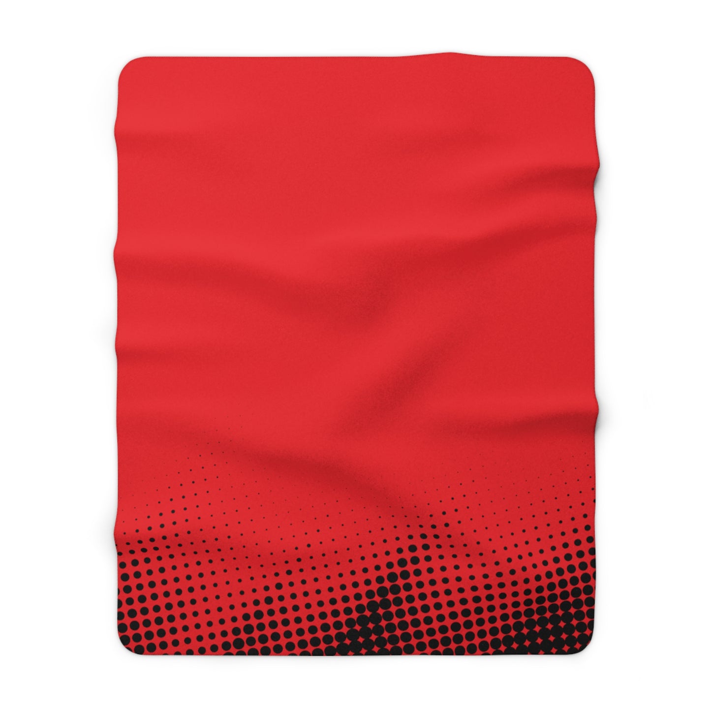 LUXURIOUS COZY BLANKET: THE EPITOME OF COMFORT AND WARMTH | Waves dots red