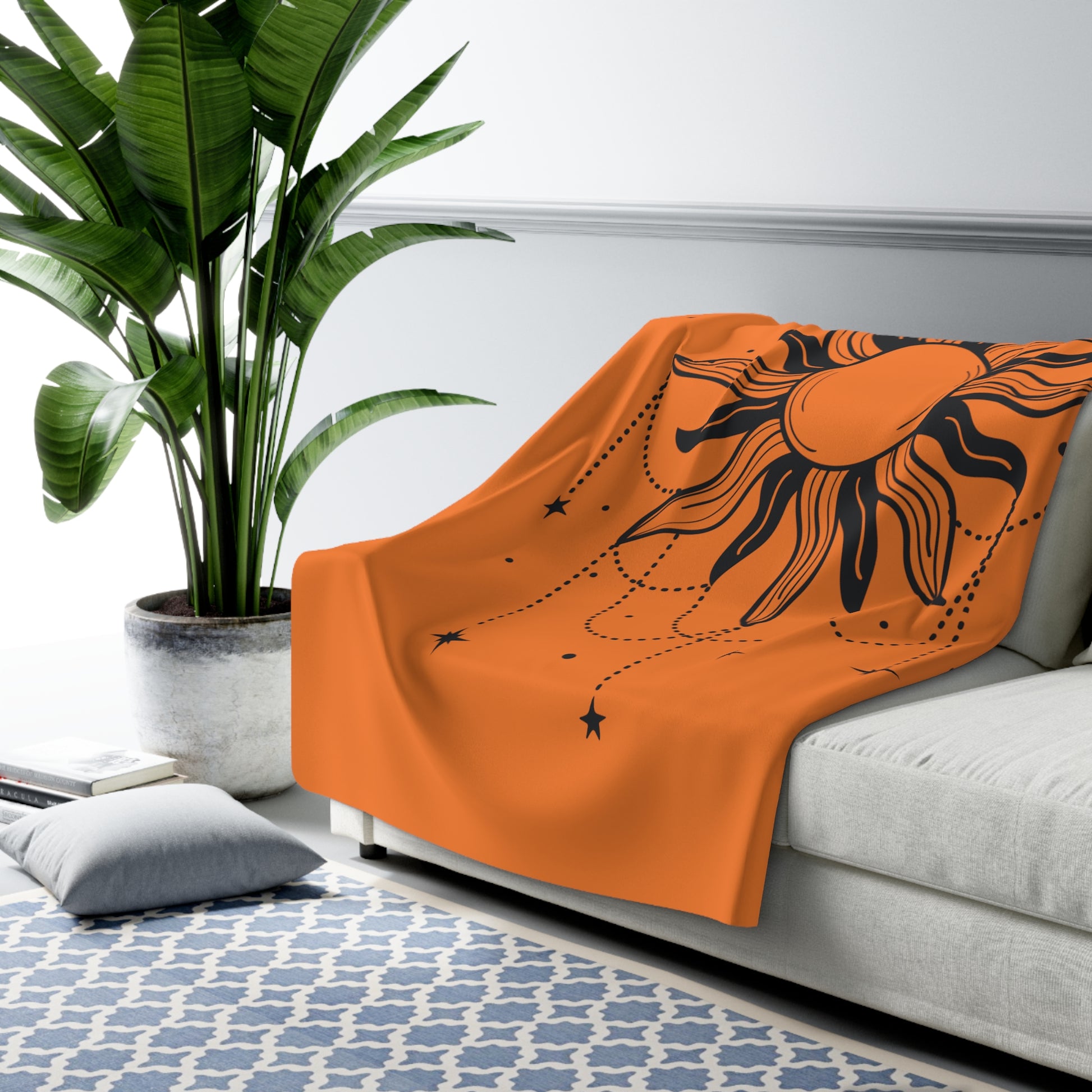 LUXURIÖSE KUSCHELDECKE: DER INBEGRIFF VON KOMFORT UND WÄRME | Traumfänger Orange