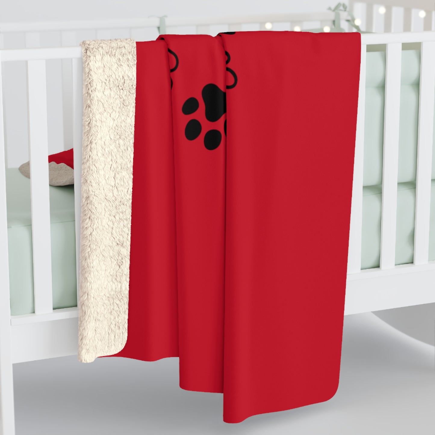 LUXURIOUS COZY BLANKET: THE EPITOME OF COMFORT AND WARMTH | Dog Dark Red 