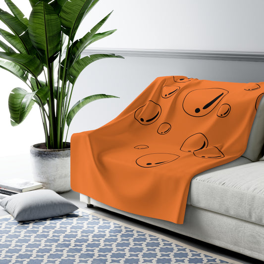 LUXURIÖSE KUSCHELDECKE: DER INBEGRIFF VON KOMFORT UND WÄRME | Seifenblasen Orange