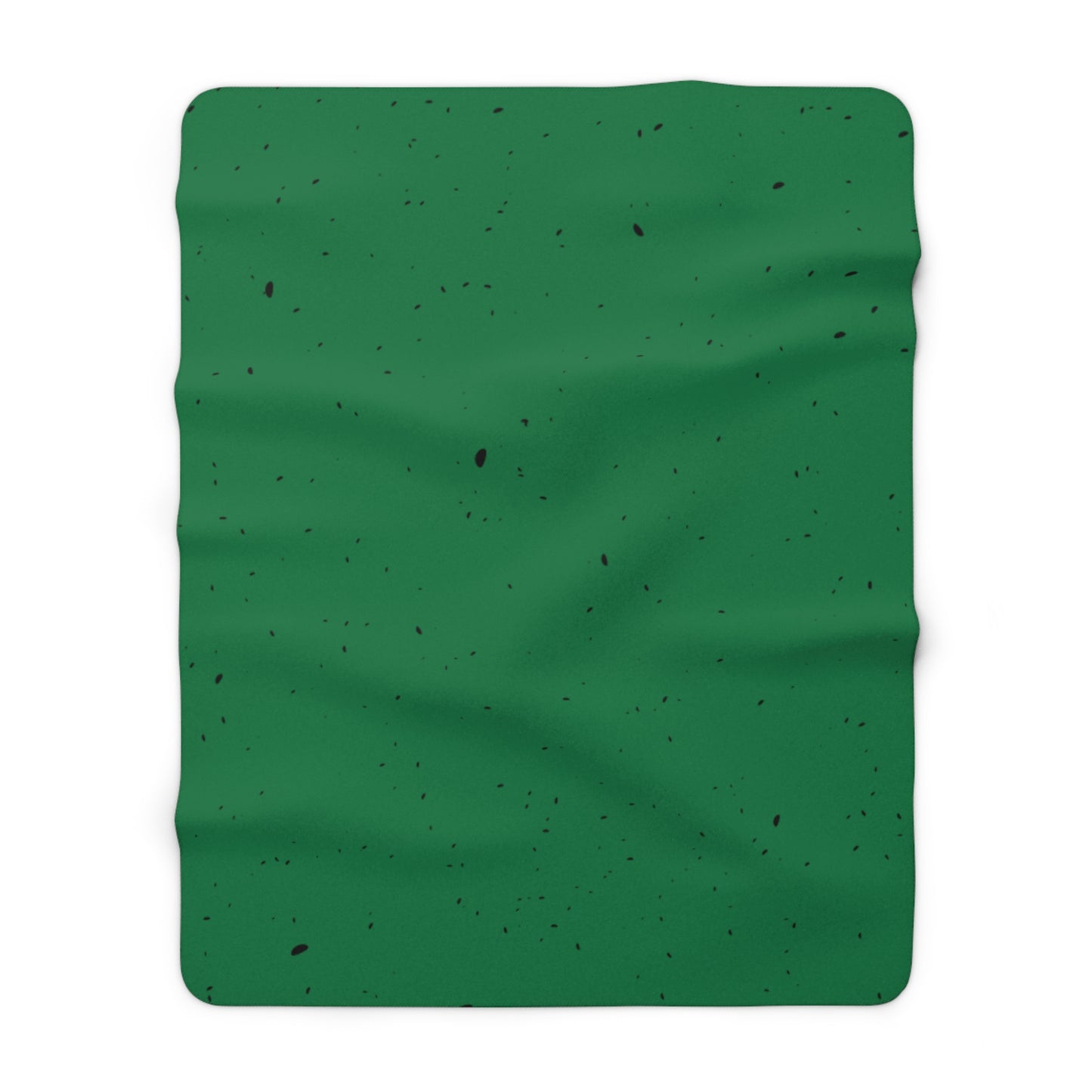 LUXURIOUS COZY BLANKET: THE EPITOME OF COMFORT AND WARMTH | Pattern Dots Dark Green